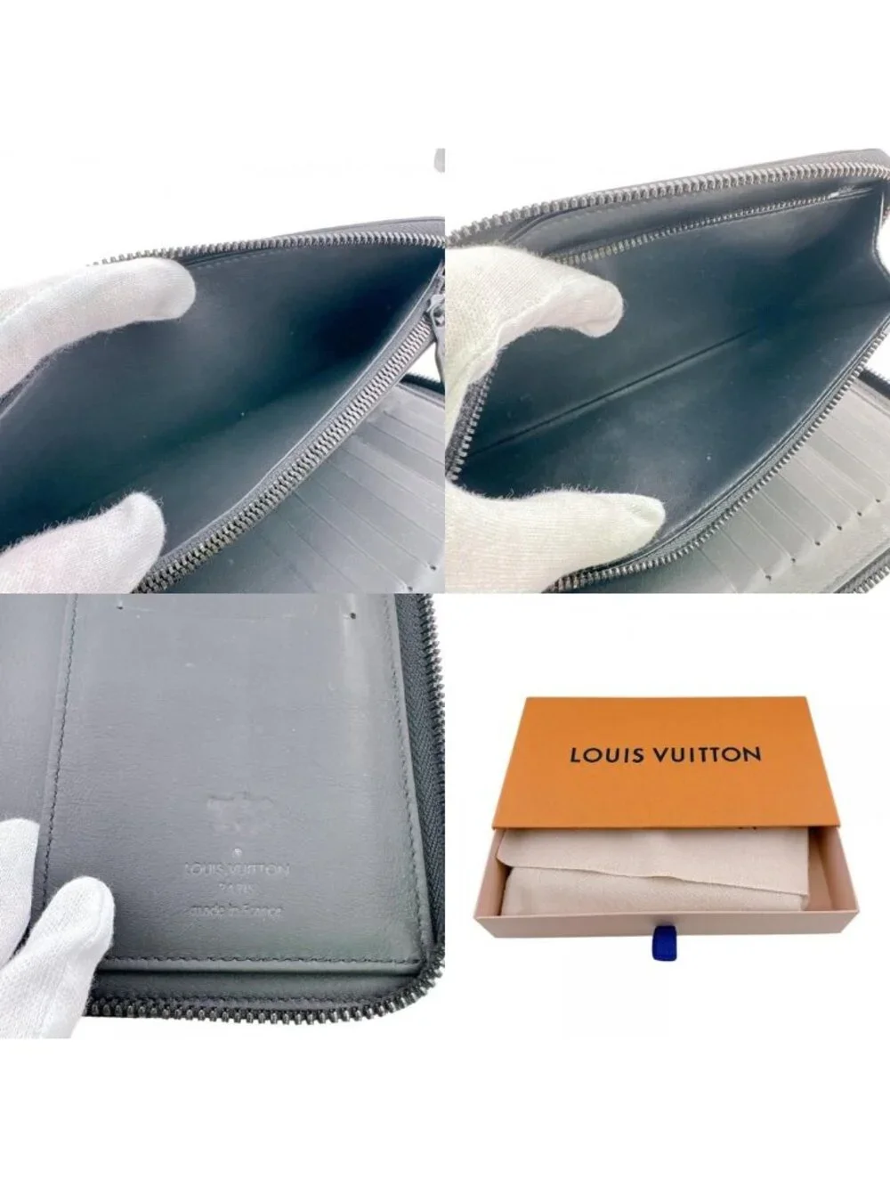 Louis Vuitton Zippy Wallet Zip Around Vertical Monogram Empreinte